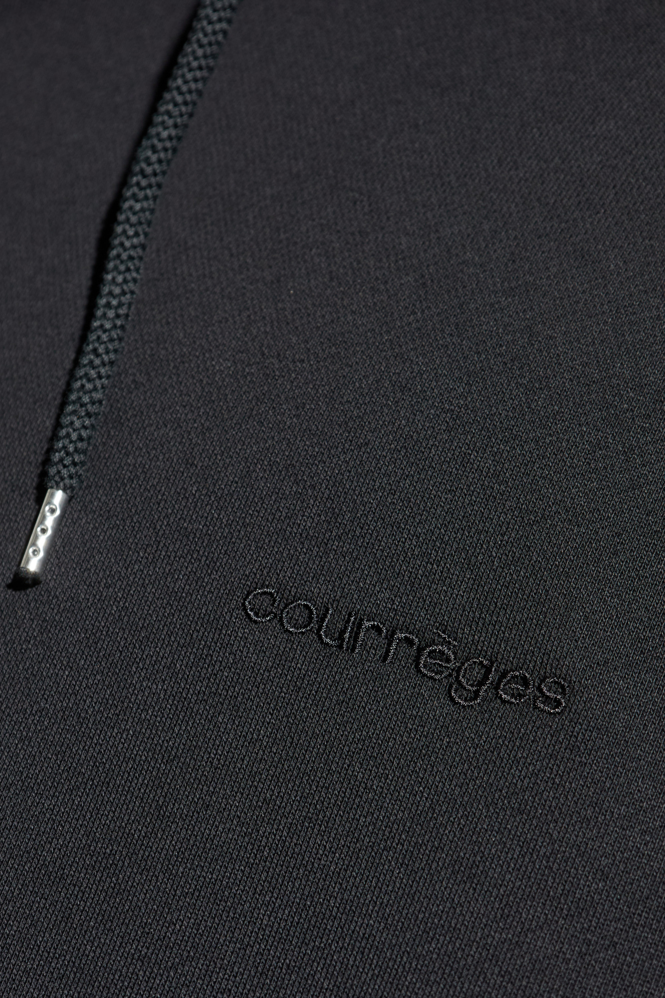 Black Sweatshirt with logo Courrèges - Vitkac GB